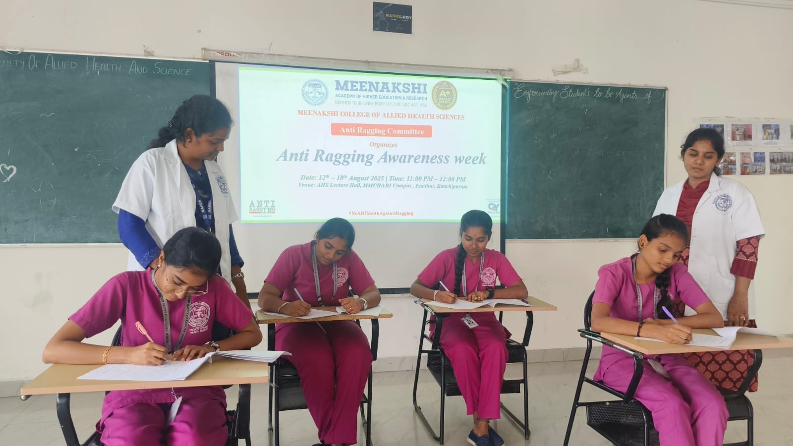 Anti-Ragging Awareness Week 2025 Observed at Meenakshi College of ...
